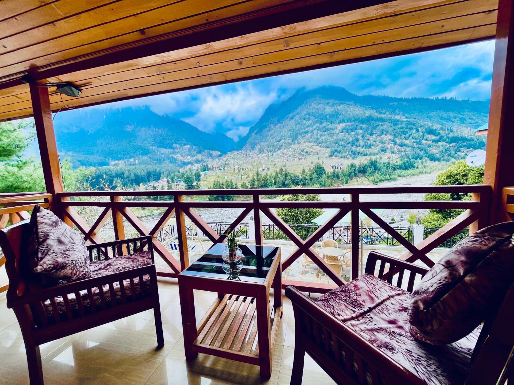Snow Clad Riverview Hotel & Resort, Manali Eksteriør billede